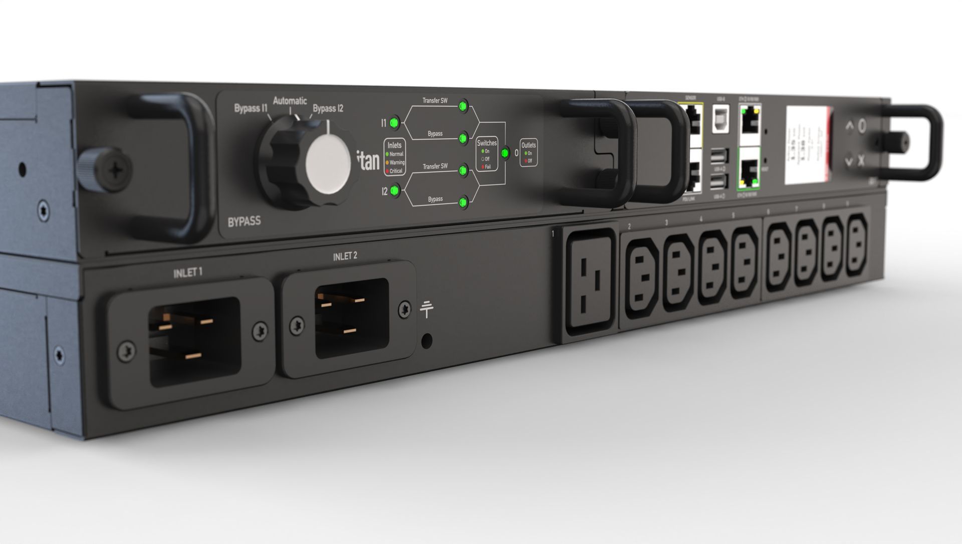 Hybrid Rack Transfer Switch